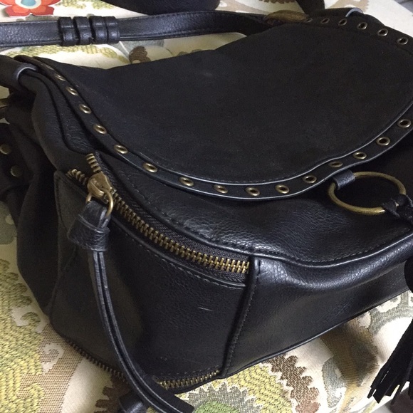 Steve Madden Leather Crossbody Handbag - Picture 2 of 7